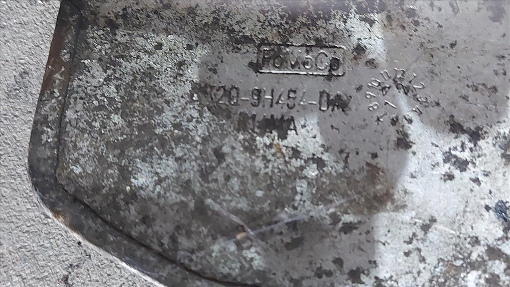 Ford Transit Custom MK7 MK8 12 Kipufogó csonk hővédő lemez borítás 522 bk2q9h454da 7. kép