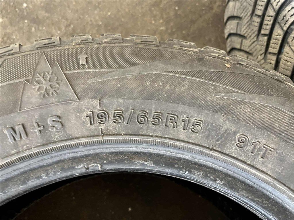  195/6515" használt téli gumi 3. kép