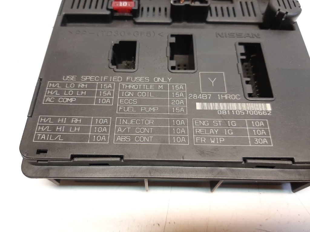 Nissan Micra (K13) biztosítéktábla motortér 284B71HR0C 3. kép