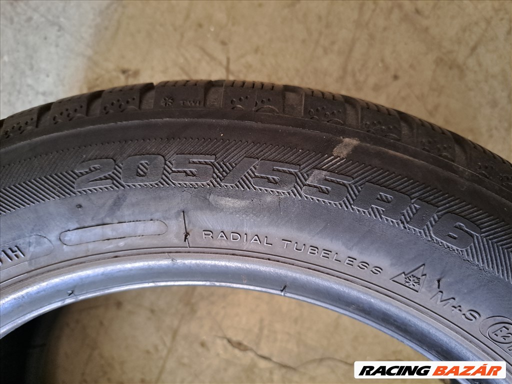 4db 205/55 R16 BF Goodrich g-force Winter téli gumi eladó! ára! 6500Ft/db 5mm minta 8. kép