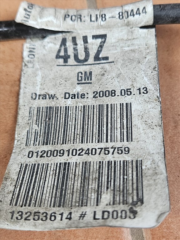 Opel Astra J 1.6 Turbo Első ABS kábel Ids+ 13253614 3. kép