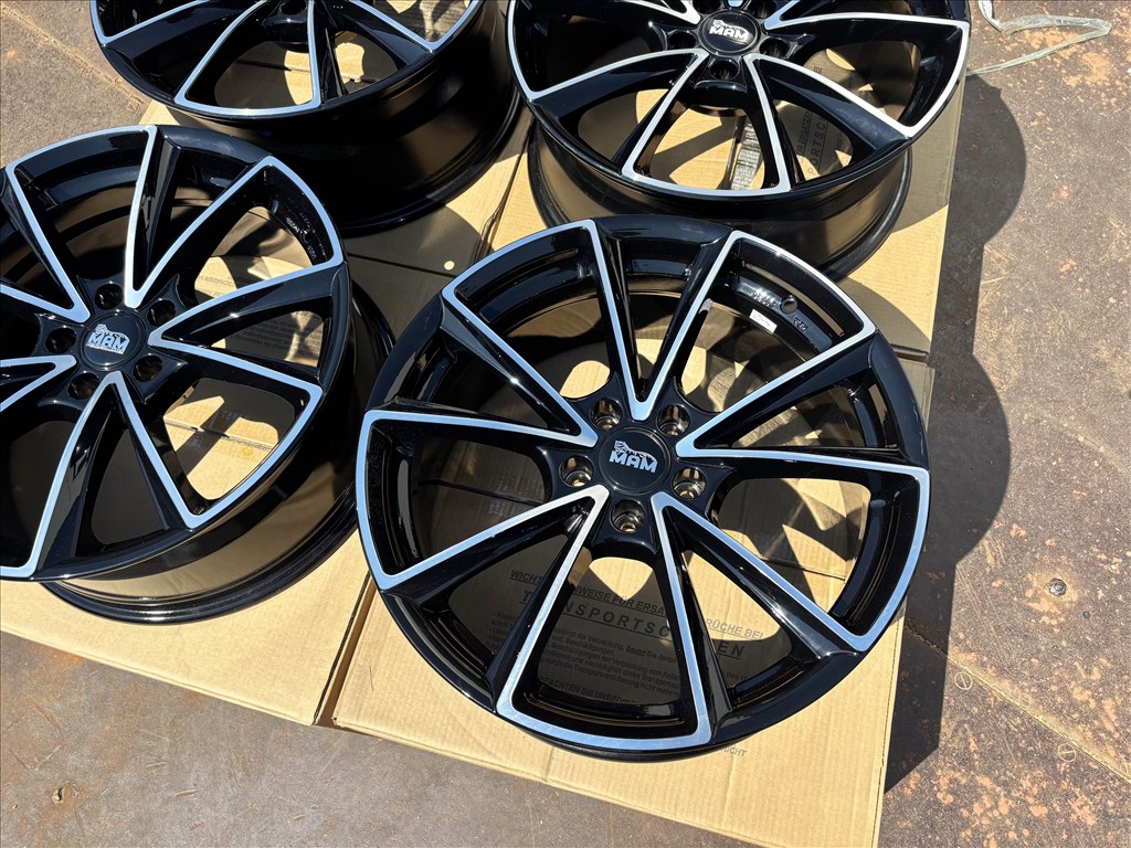 MAM A5 19" 5x112 ÚJ bicolor alufelni 19 coll Audi VW Seat Skoda 1. kép