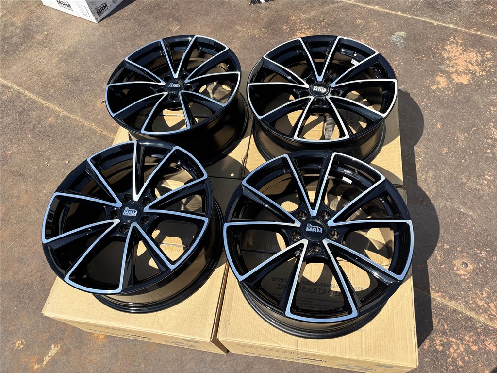 MAM A5 19" 5x112 ÚJ bicolor alufelni 19 coll Audi VW Seat Skoda 2. kép