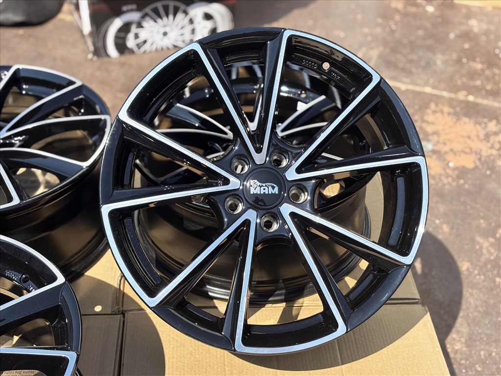 MAM A5 19" 5x112 ÚJ bicolor alufelni 19 coll Audi VW Seat Skoda 3. kép