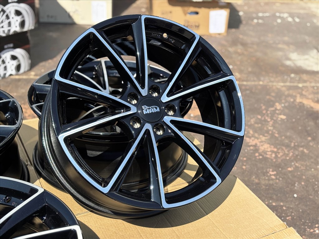 MAM A5 19" 5x112 ÚJ bicolor alufelni 19 coll Audi VW Seat Skoda 4. kép