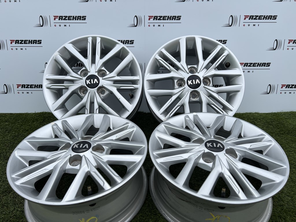 4x100 14" Kia Picanto gyári alufelni 5,5Jx14h2 ET45 1. kép