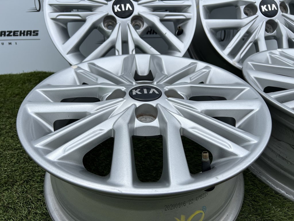 4x100 14" Kia Picanto gyári alufelni 5,5Jx14h2 ET45 2. kép