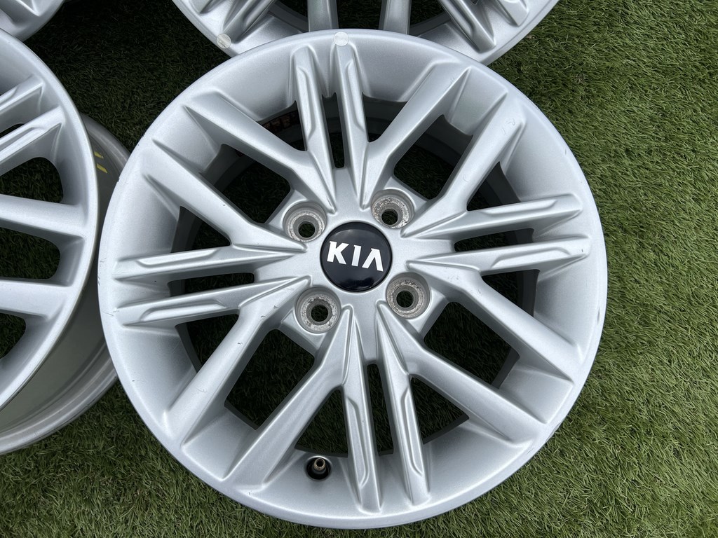 4x100 14" Kia Picanto gyári alufelni 5,5Jx14h2 ET45 4. kép