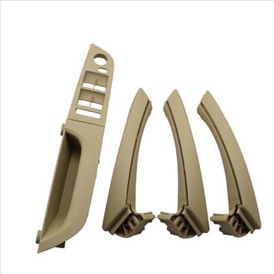 BMW E90 / E91 ajtóbehúzó + kapcsoló konzol Szett Bézs