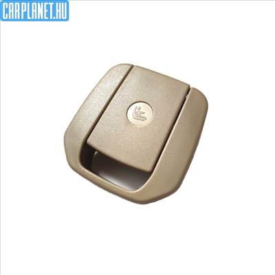 BMW ISOFIX takaró műanyag fedél - BMW E81 E82 E87 E90 E91 E84 X1 - oyster