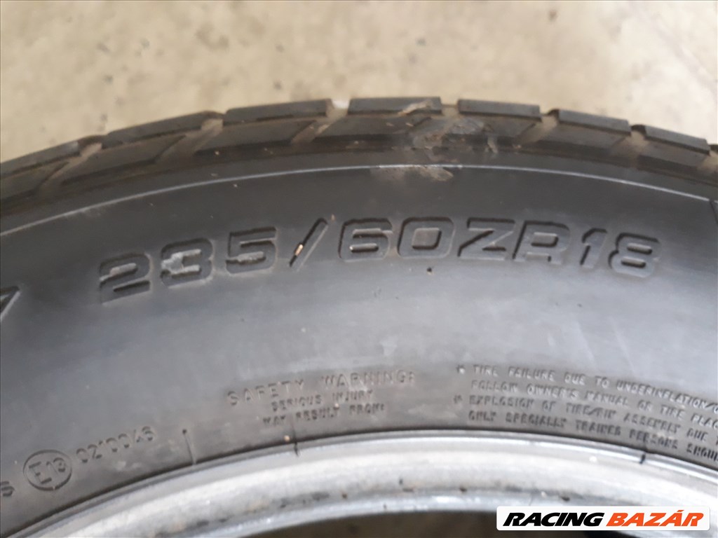 2db 235/60 R18 Good Year Eagle F1 (Peremvédős) SUV 4X4 Nyári gumi eladó! ára!  5mm minta 6. kép