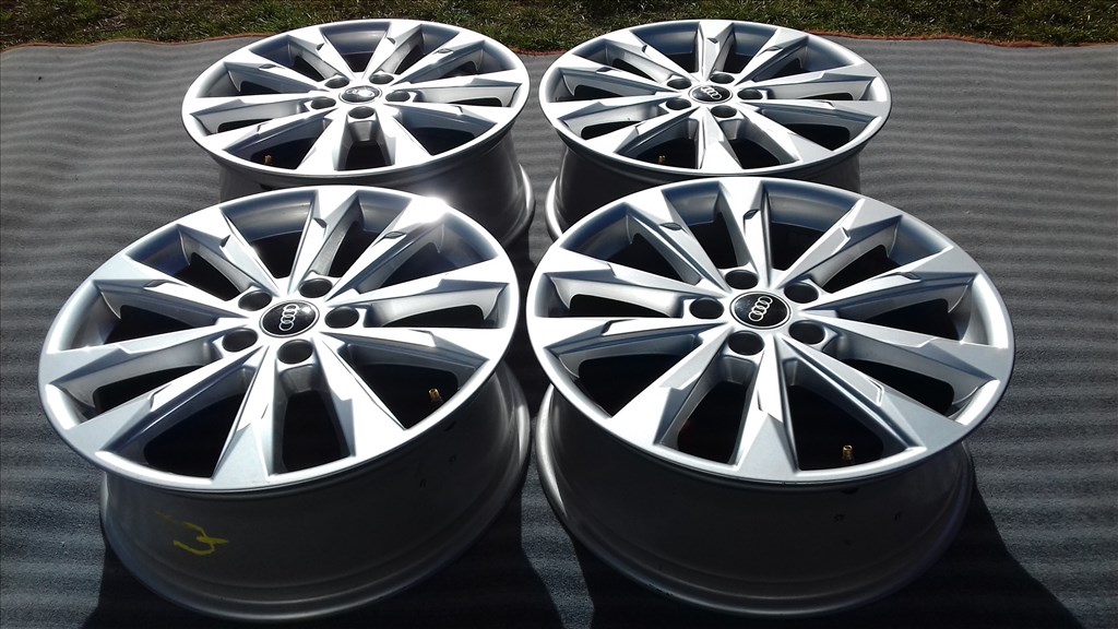  5x112 lyukosztású 7JJ 18" újszerű Audi (gyári felni) alufelni 6. kép