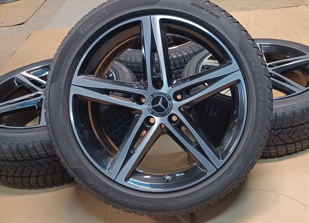 Mercedes A B CLA W177 5x112 7,5x18 225/45 R18 téli gumikkal 4db 1. kép