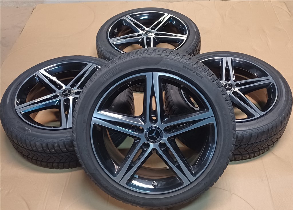 Mercedes A B CLA W177 5x112 7,5x18 225/45 R18 téli gumikkal 4db 2. kép