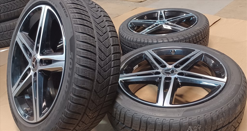 Mercedes A B CLA W177 5x112 7,5x18 225/45 R18 téli gumikkal 4db 3. kép