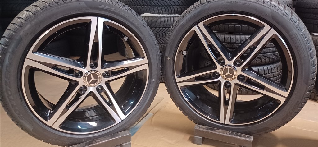 Mercedes A B CLA W177 5x112 7,5x18 225/45 R18 téli gumikkal 4db 4. kép