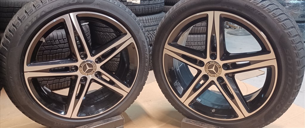 Mercedes A B CLA W177 5x112 7,5x18 225/45 R18 téli gumikkal 4db 5. kép