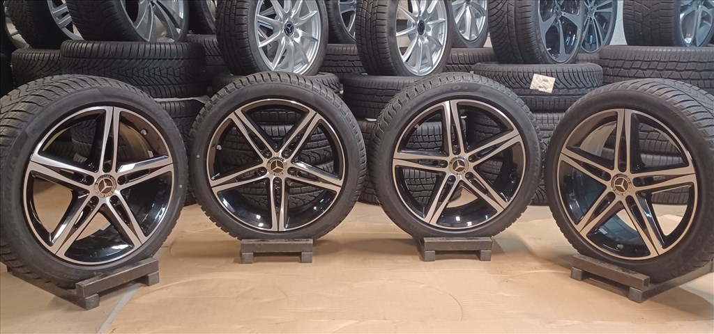 Mercedes A B CLA W177 5x112 7,5x18 225/45 R18 téli gumikkal 4db 6. kép
