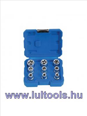 E-torx dugókulcs készlet 1/2″ E10-E24 9 részes