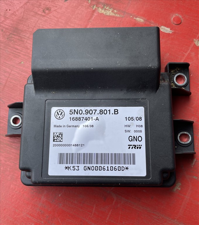 Volkswagen Tiguan I 1.4 TSI 4Motion VW Tiguan kézifék vezérlő modul 5n0907801b 1. kép
