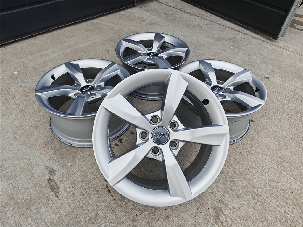 16" 5x112 Audi gyári alufelni szett! 1. kép