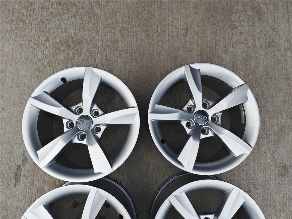 16" 5x112 Audi gyári alufelni szett! 4. kép