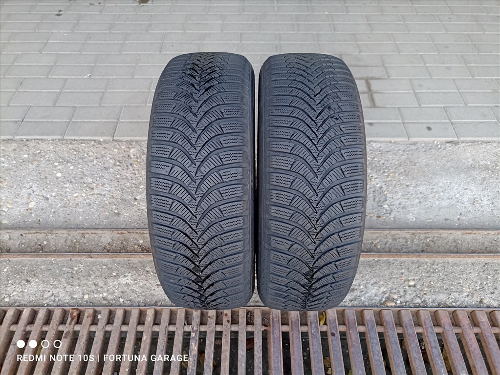 195/65 R15" Hankook használt téli gumik 1. kép