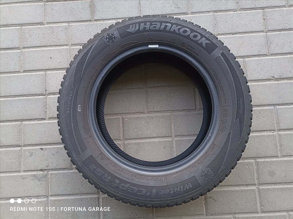 195/65 R15" Hankook használt téli gumik 3. kép