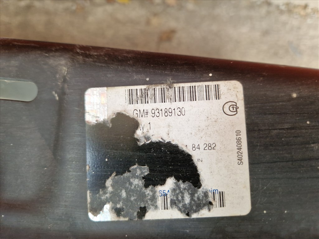 Opel Corsa D Corsa D hátfal javító elem  gm93189130 3. kép