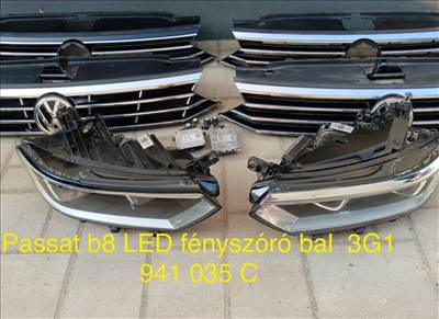 Volkswagen Passat B8 LED 1 Bal fényszóró 3G1 941 035 C eladó