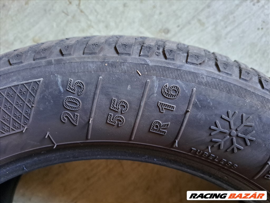 2db 205/55 R16 KLEBER Krisalp HP3 Téli gumi eladó!! (DOT2019)  ára! 7500Ft/db 5. kép