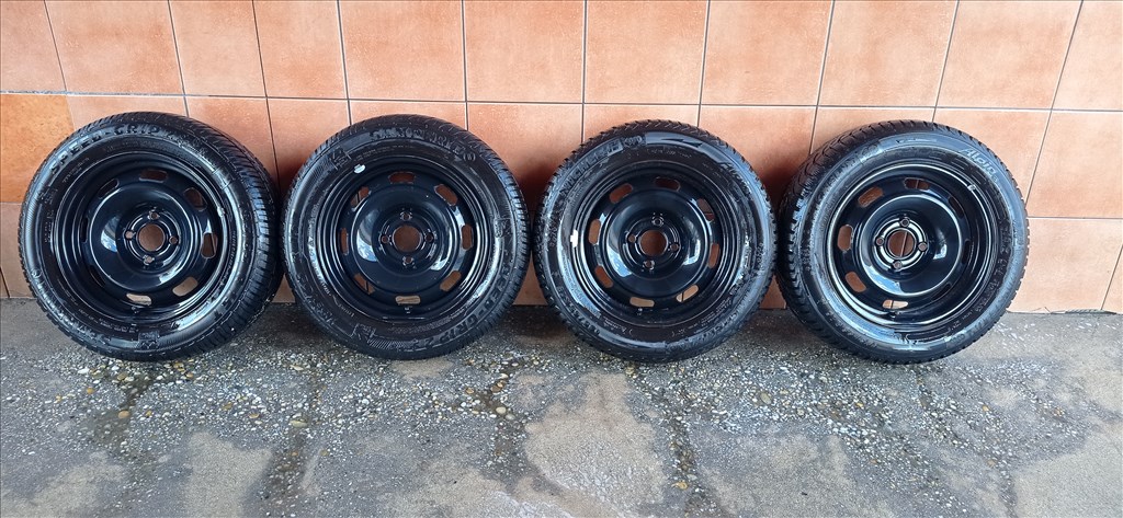 CITROEN XSARA PICASSO 15" LEMEZFELNI 4X108 TÉLI 185/65R15 GUMIVAL OLCSÒN!!! 1. kép
