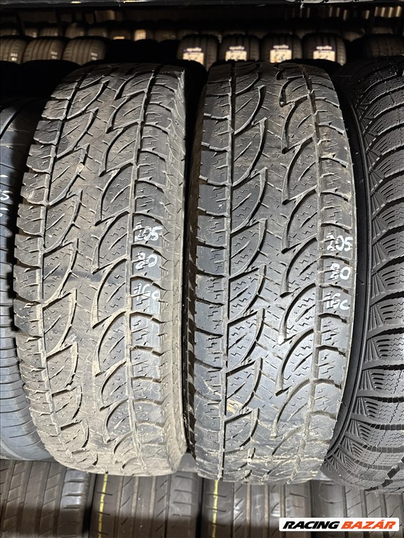 205/80 R16C Bridgestone Dueler A/T 110/108S | 6mm l 2db l DOT1311 1. kép