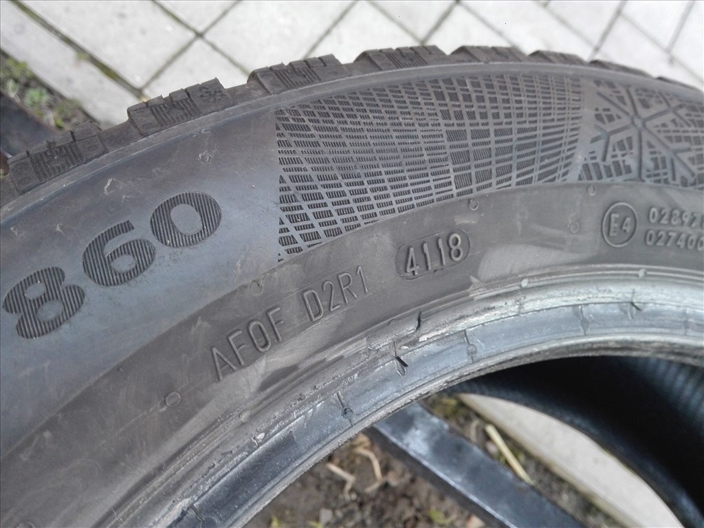 205/55R16 Continental téli gumi 2db 205/55 r16 4. kép