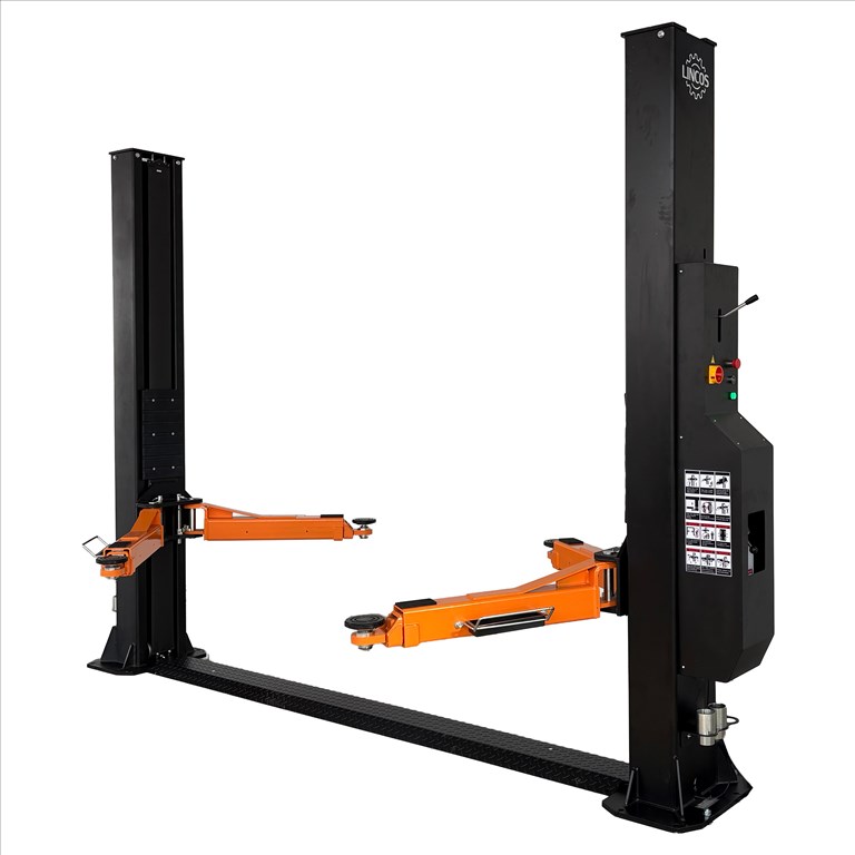 Lincos Kétoszlopos csápos emelő, 5.5t, egyoldali manuális biztonsági zárkioldás - STD-5055M 400V 1. kép