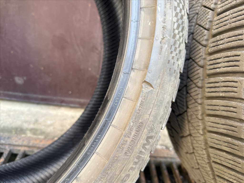 Tesla Model Y Performance első 255/35 R21 használt Continental Wintercontact TS860 téli gumi 2db 9. kép