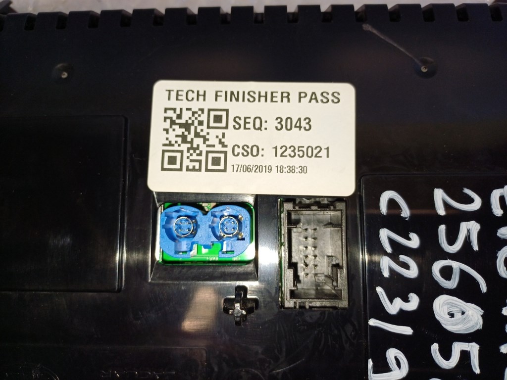 Land Rover Evoque (L551) fûtéskapcsoló (fûtés kapcsoló) J8A219C269AH 5. kép