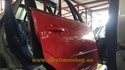 Opel Zafira B jobb hátsó ajtó piros 