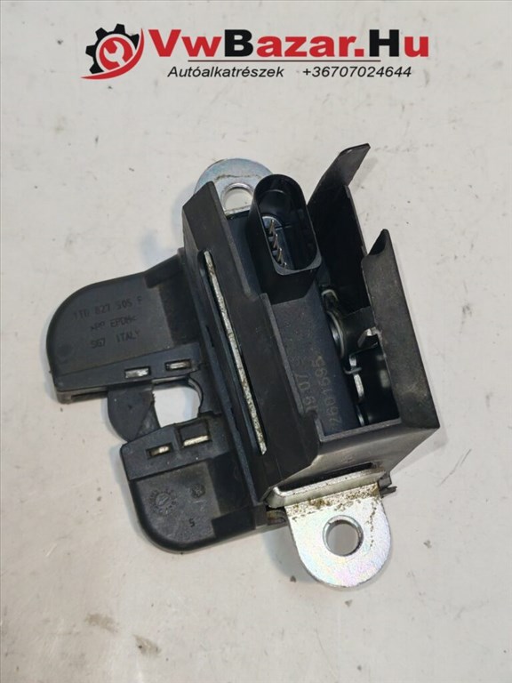 Csomagtérajtó zárszerkezet  VW Touran Facelift 1t00827505f 1T00827505F 2. kép