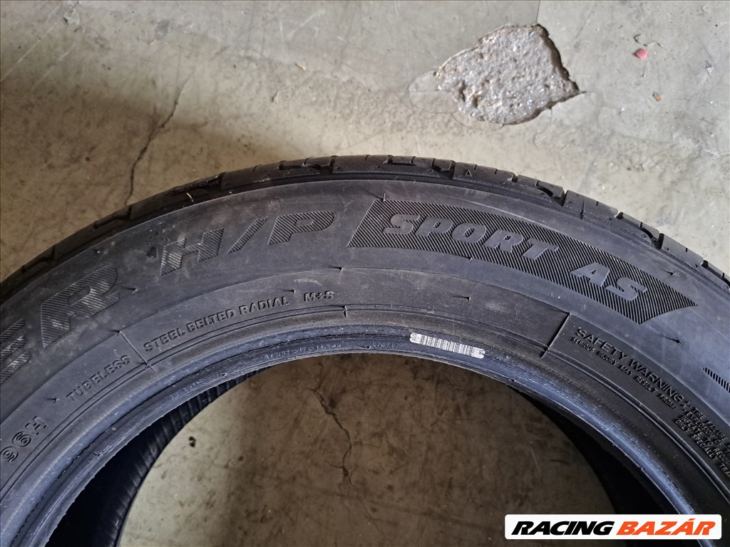1db 215/60 R17 Bridgestone Dueler H/P Sport AS Újszerű Négyévszakos Gumi  (DOT2019) 7mm 4. kép