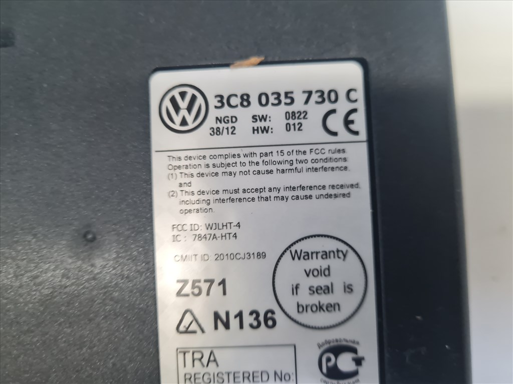 Volkswagen Golf VI Bluetooth elektronika (25286) 3c8035730c 2. kép