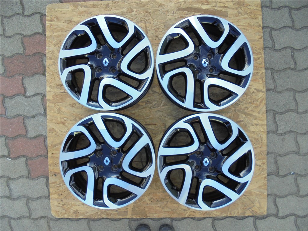 17-es 4 x 100-as Újszerű gyári Renault szenzoros alufelni eladó 1. kép