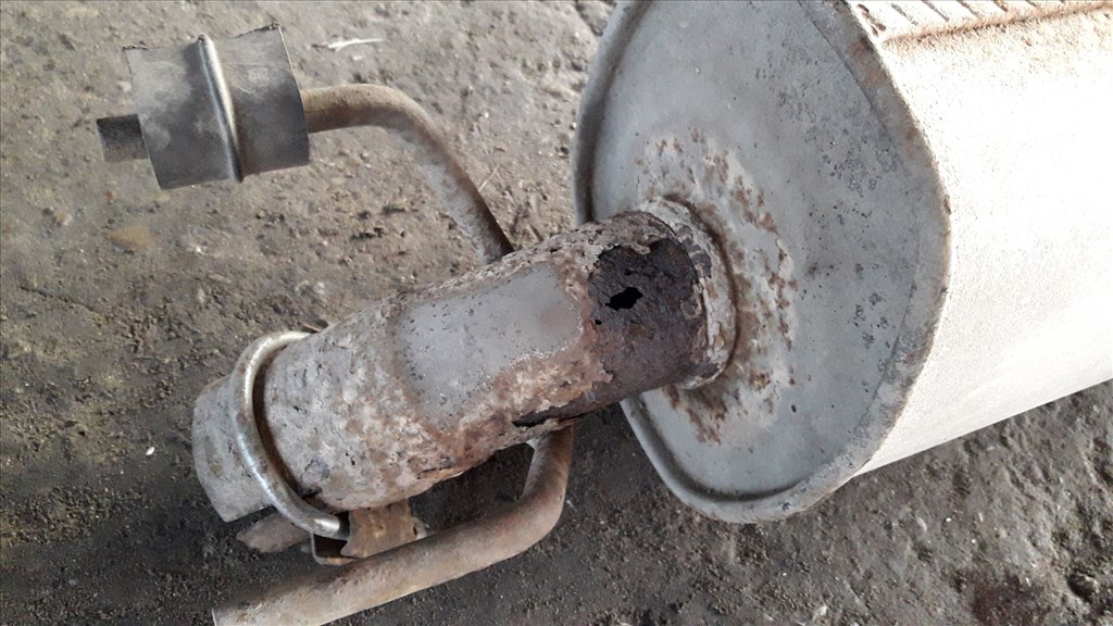 Opel Omega B Kipufogó Hátsó Dob 90 469 490 3. kép