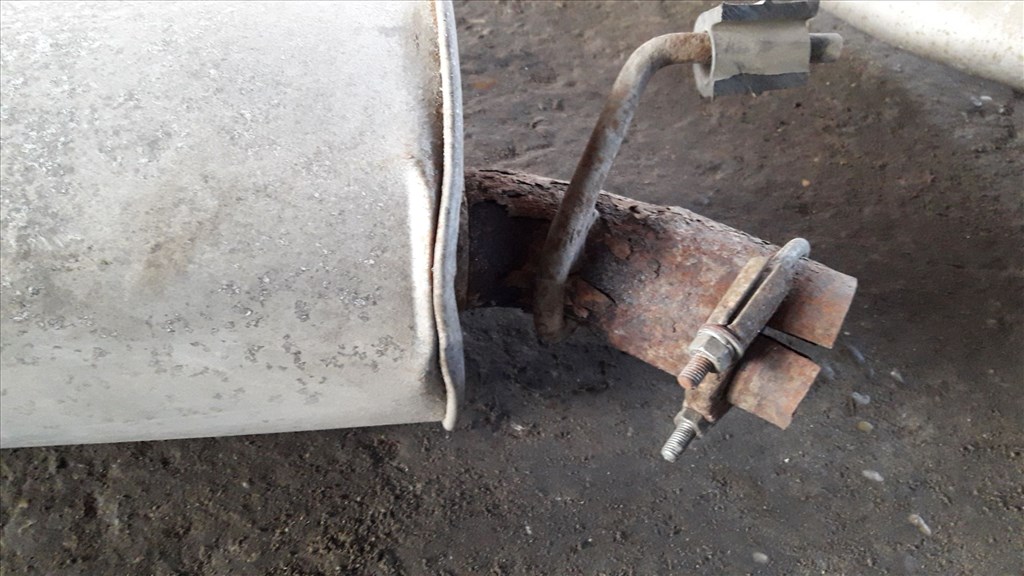 Opel Omega B Kipufogó Hátsó Dob 90 469 490 4. kép