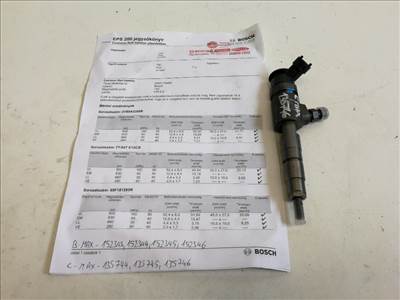 Ford C-max  porlasztó CV6Q9F593AA 0445110489