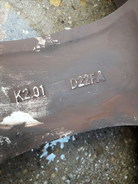 Volvo V50 <p>Gyáriszám:<br>VOLVO K201</p><p>Felni méret: 16"</p><p>Furatszám: 5</p><p>Osztókör: 108.0</p><p>ET szám: D22FA</p><p>Állapot: Normál</p><p>Érdeklõdéskor hivatkozzon erre: KIN-40077</p><p>Bármire van szüksége hívjon bizalommal!<br>Kizárólag munkaidõben hétfõtõl - péntekig 8-12 13-16 óráig!<br>Alkatrészek széles választékban!<br>Hivatalos Regisztrált Autobontó Kecel!<br>Vásároljon Megbízható Helyrõl Beszerelési Garanciával Profiktól!</p> 55000 7. kép