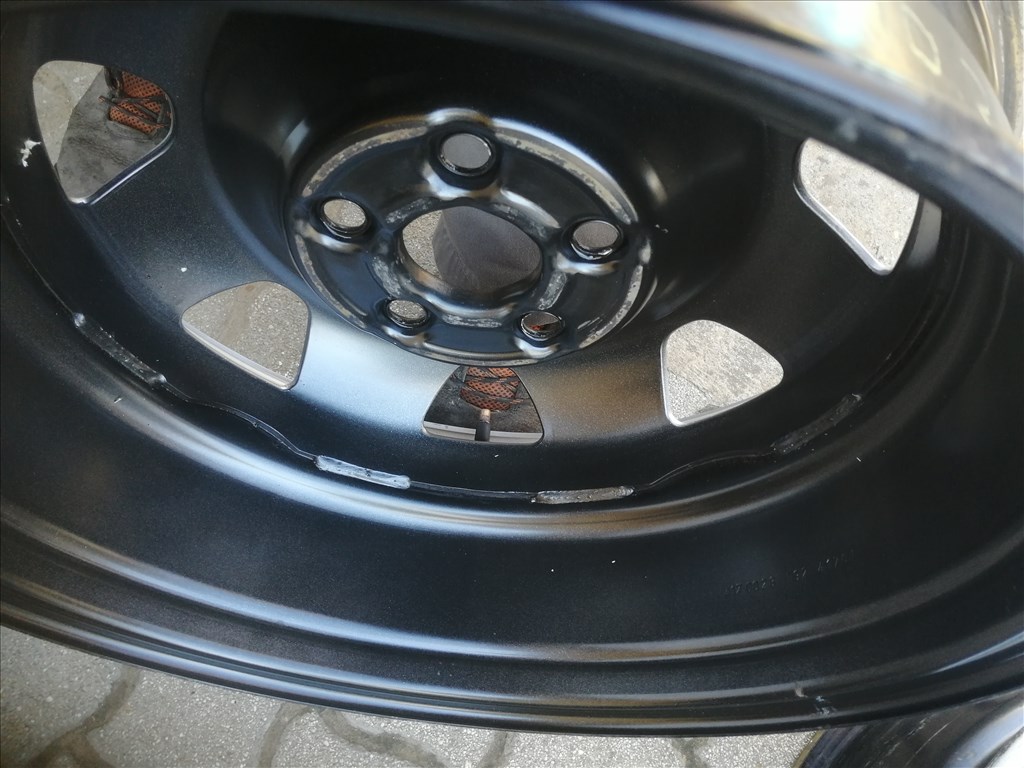 5x120 VW T5, T6, Transporter, Multivan, Caravelle 17" gyári lemezfelni   6. kép