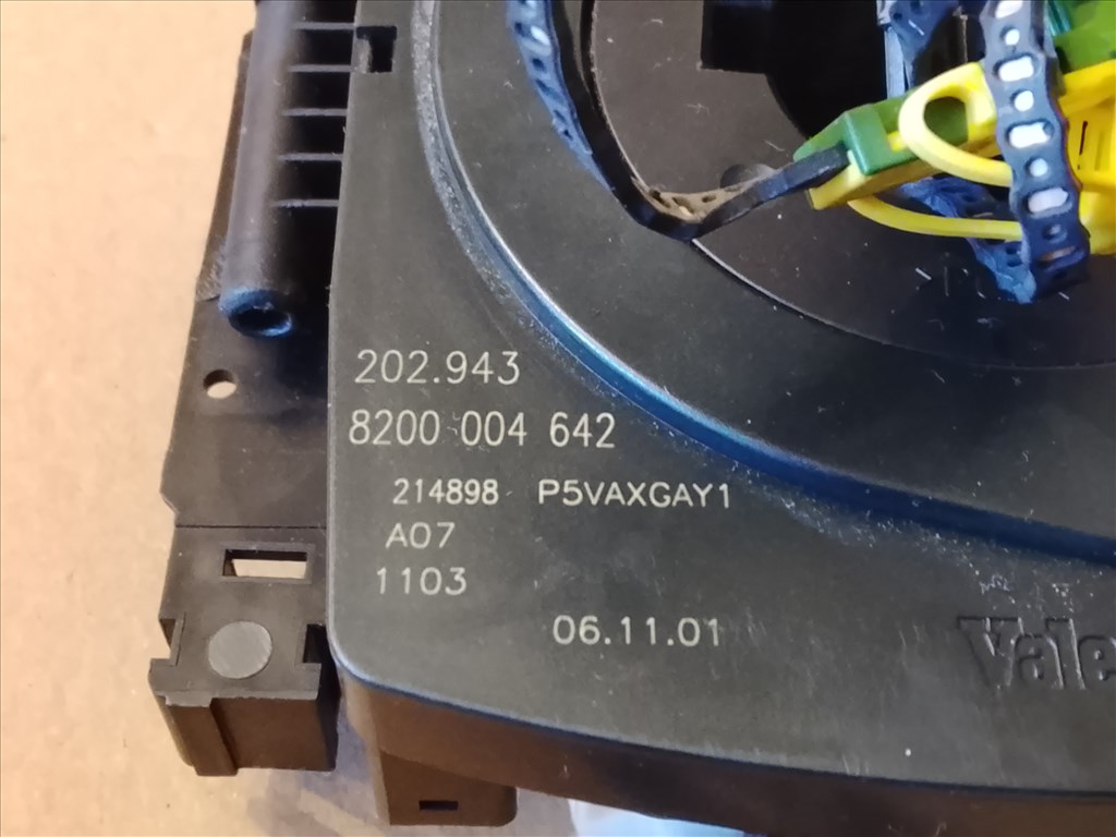 Renault Laguna II légzsák átvezető  8200004642 2. kép