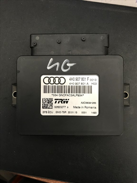 Audi A6 (C7 - 4G) kézifék vezérlő 4h0907801f 1. kép