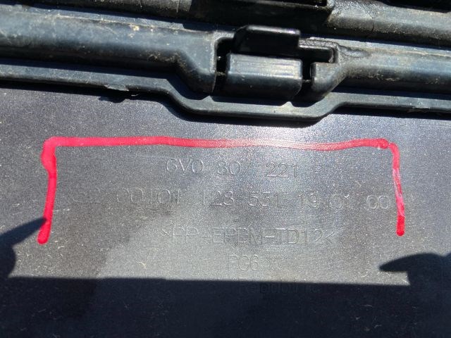 Skoda Fabia III Első lökhárító 1270 6v0807221f 7. kép